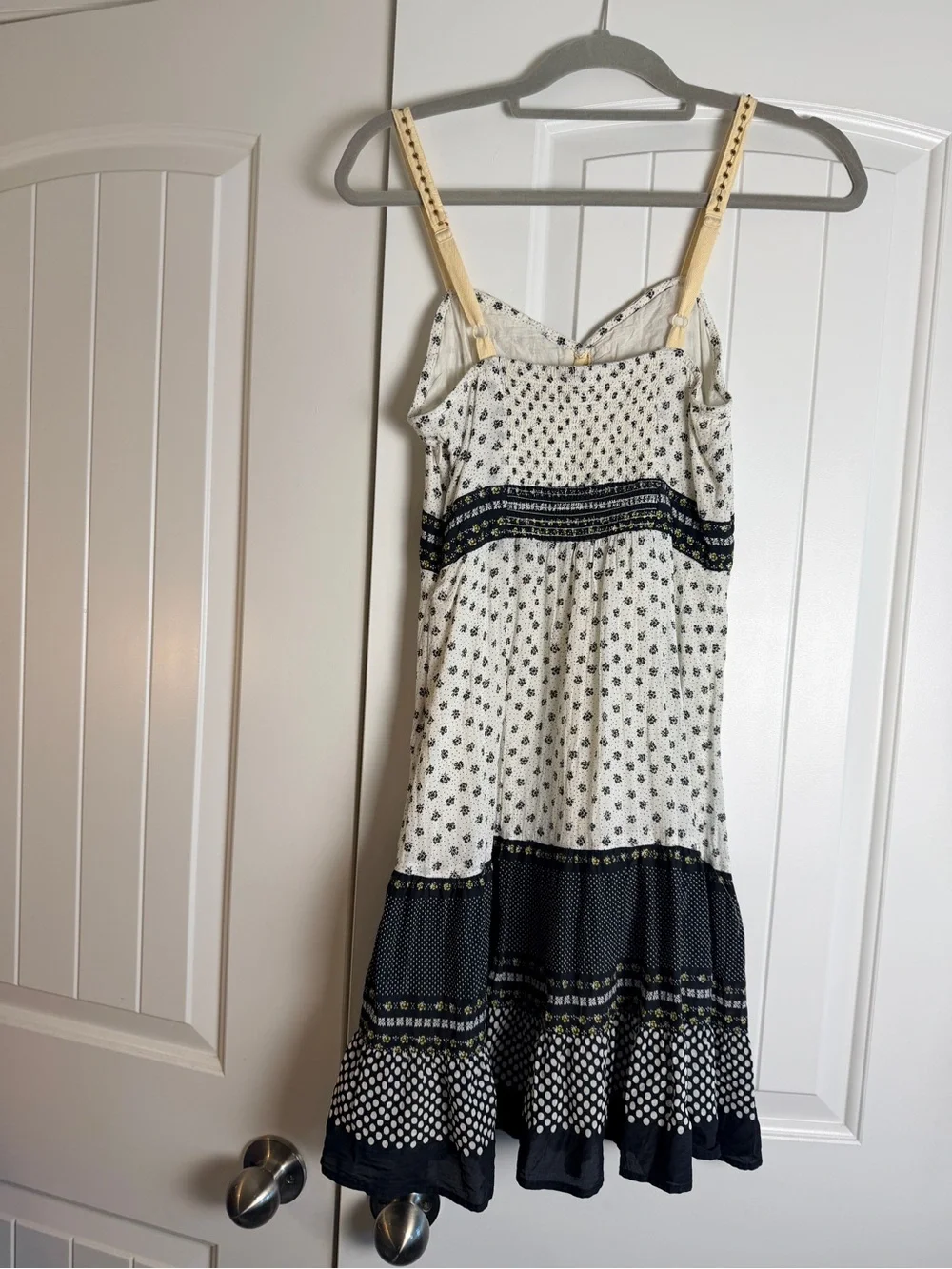Vintage Free People Boho Spaghetti Strap Midi Dress